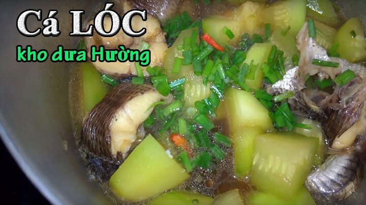 Cá LÓC kho DƯA hường | HOAIEM TV