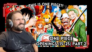 EDM Producer Reacts To One Piece Openings (15-25) Part 2