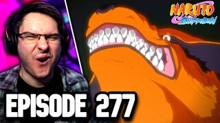 NARUTO CONFRONTS THE NINE TAILS! | Naruto Shippuden Episode 277 REACTION | Anime Reaction