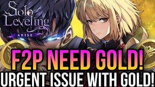 Solo Leveling Arise - F2P Players Need Gold Urgently! *Devs Please Help*