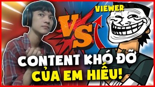 (ĐẠI CHIẾN VIEWER #13) LÀM SAO MÀ ĐỠ ĐƯỢC VỚI CÁI CONTENT NÀY CỦA EM HIẾU !!!