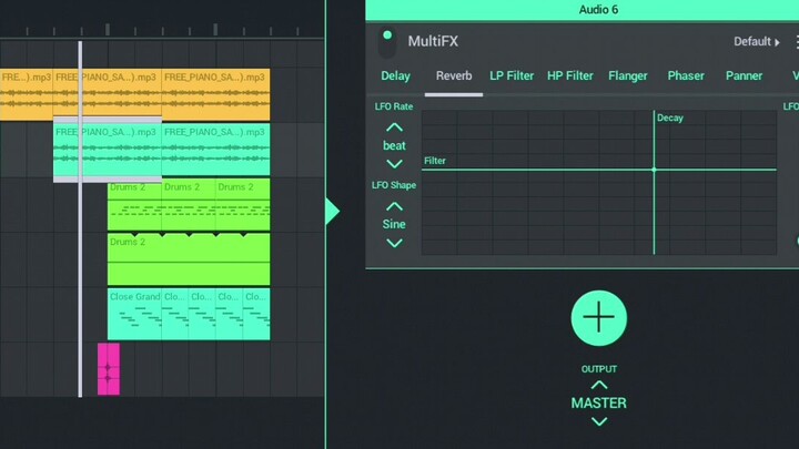 the kid laroi type beat build in FL studio mobile