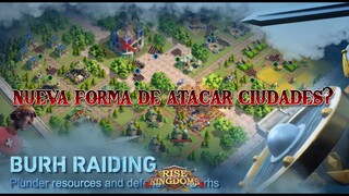 NUEVA FORMA DE SAQUEAR CIUDADES? | Rise of Kingdoms Español