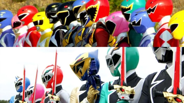 Super Sentai dengan Dinosaurus |.