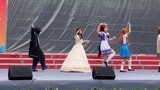 ?! Siswa sekolah menengah pertama tampil di atas panggung pada perayaan sekolah cos Uma Musume: Pret
