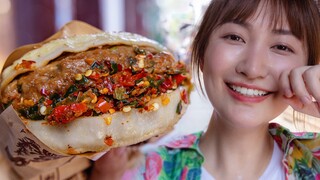 ไม่น่าเชื่อ! สาวหูหนานผอมแห้งถึงกับน้ำตาซึมเพราะอาหารรสเผ็ด!