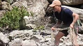 Cast Netting in Nepal Himalayan Trout Fishing with Handmade Cast Net \