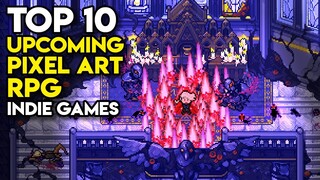 Top 10 Upcoming PIXEL ART RPG Indie Games on Steam (Part 8) - 2021, 2022, TBA