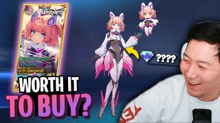 Worth it to buy? Angela Cyber Cherubin | Mobile Legends