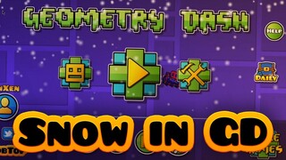 Geometry Dash Snow Mod