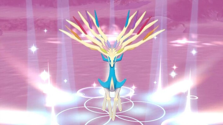 [Pokémon Sword and Shield] Flash X Deer Xerneas Get! Fairy full of energy!