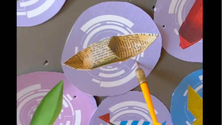 Origami of the classic covered boat every child should learn—this one video is all you need.