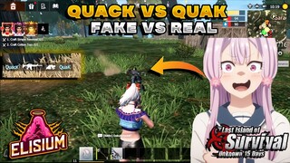 QuacK vs QuaK | FAKE VS REAL | PART 3 | LAST ISLAND OF SURVIVAL | LAST DAY RULES SURVIVAL |