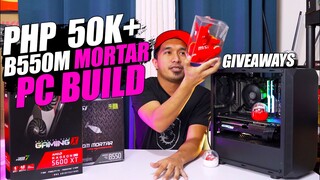 Anong SULIT Build ng MSI B550M MORTAR? ft MSI RX 5600XT Gaming, FSP Hydro GE 650W & Tecware Nova M