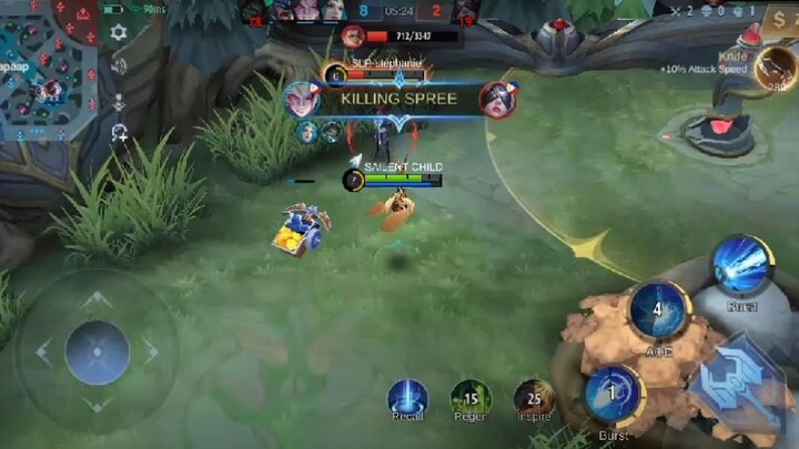 hehehe kati po talaga ni Lyla pag nag late game💕💕😜