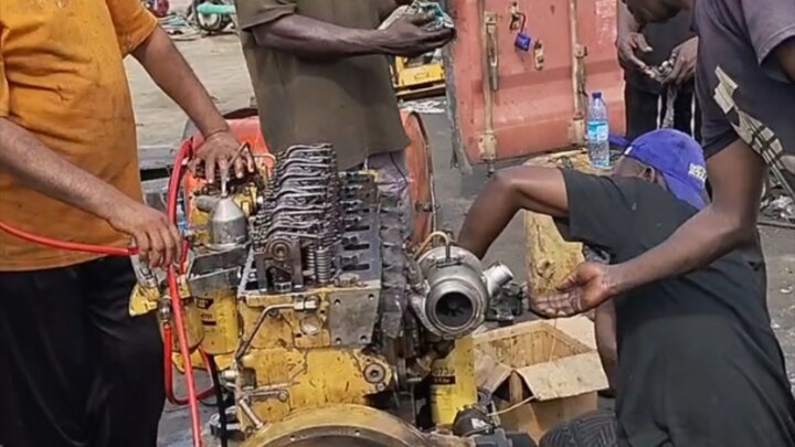 Caterpillar 3116 Engine Start After Overhaul 🔧