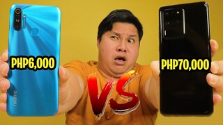 REALME C3 VS SAMSUNG GALAXY S20 ULTRA - BUDGET PHONE VS FLAGSHIP PHONE