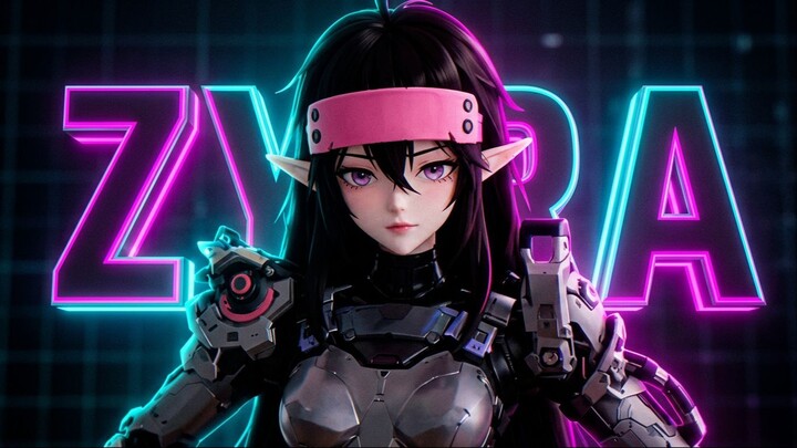 【Concept Design】 ZYRA // Next-Gen Cyberpunk Interface (Inspired by Figurobot)