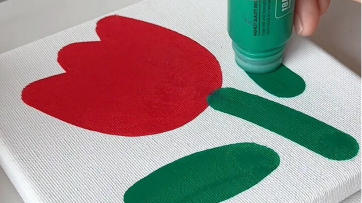 คลายเครียดขั้นสุด! สีแดงและสีเขียวก็ดูเข้ากันได้ดี!