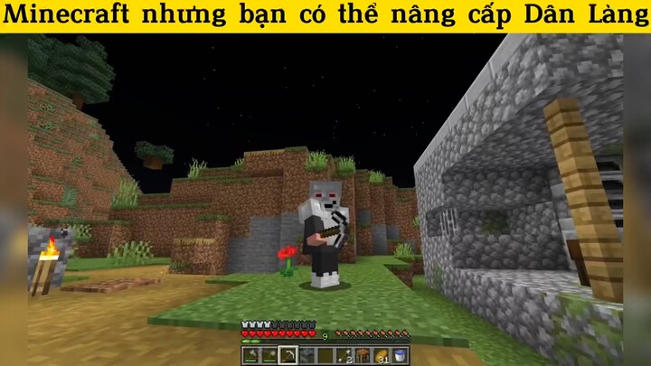 Minecraft nhưng bạn có thể nâng cấp Dân làng p3