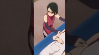 when sasuke comes back home// sarada and hinata were shocked 😱😱😱