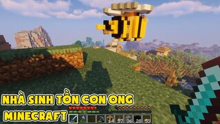 Xây Nhà Sinh Tồn Con Ong - Minecraft Sinh Tồn #8
