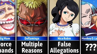 Why Would Each One Piece Character Would be Canc3lled