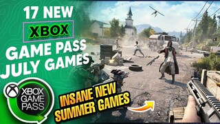 17 NEW XBOX GAME PASS GAMES REVEALED FOR JULY