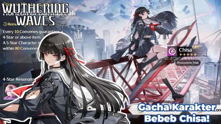(Wuthering Waves) Gacha Karakter Bebeb Chisa di WuWa 2.8