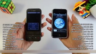 BANDINGIN HP PERTAMA DARI ANDROID DAN iPHONE GENERASI AWAL RILIS - HTC Dream VS iPhone 2G (2024)