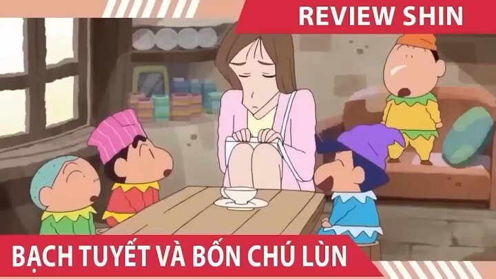 shin cậu bé bút chì , BẠCH TUYẾT VÀ BỐN CHÚ LÙN