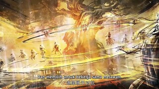 btth 167 Xiao yan dan aliansi nya bertarung melawan bonekan bansheng penjaga pohon duodi