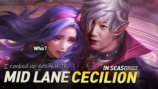 This is so fun! Gosu General's Mid Cecilion | Mobile Legends