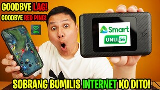 SMART BRO 5G ROCKET WIFI - SOBRANG BUMILIS INTERNET KO DITO!