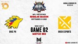 ONIC PH vs BREN GAME 02 | MPLPH S10 W5D2 | Onic Philippines vs Bren Esports