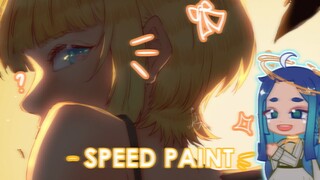 SPEED PAINT MEM-CHO OSHI NO KO 💛,CIN