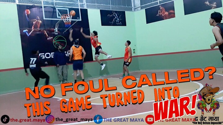 NO FOUL CALLED,THIS GAME TURNED INTO WAR | THE HOOPING TURNS NASTY 1 | SHARE & SUBSCRIBE FOR B'GAMES