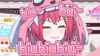 轮到万子姐唱biubiubiu~啦！【伊万酱哒油/牧牧白miiu】·切片