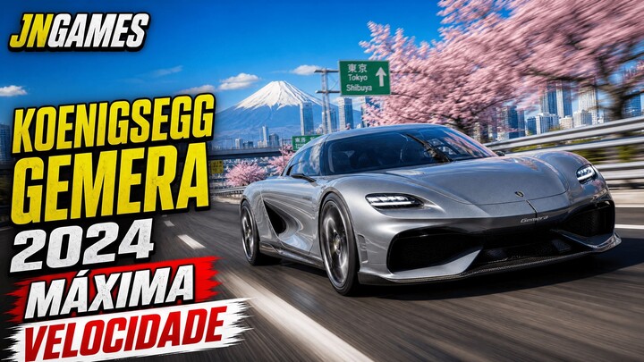 PÉ NO FUNDO! 🏎️💨 Koenigsegg Gemera 2024| Forza Horizon 6