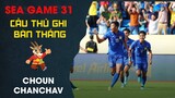 CÁI TAY TAI HẠI "CHOUN CHANCHAV" DỨT ĐIỂM QUYẾT ĐOÁN MỞ TỈ SỐ CHO U23 CAMPUCHIA