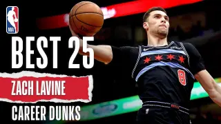 Zach Lavine's BEST 25 Dunks | NBA Career Highlights
