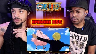 Sanji Vs Doffy! One Piece Episode 655 Reaction