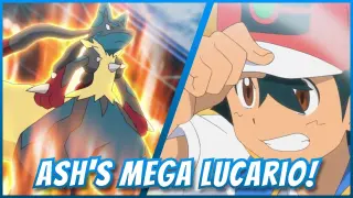 Ash is Getting Mega Lucario!