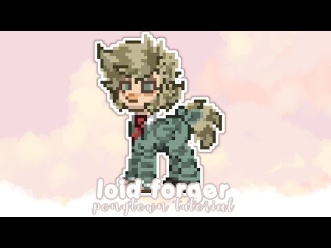 ✮⋆ 🌪️Pony Town⋆˙ ∘₊✧─Loid Forger Cosplay Tutorial─✧₊∘  •°Spy X Family°•  ⋆˙ by szha ⋆˙