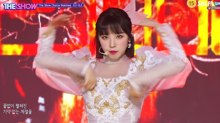 【4K LIVE】(G)I-DLE - HWAA (210213 SBS F!L UHD The Show Ep. 249)