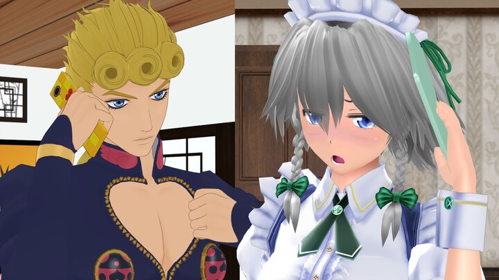 【Oriental mmd】Sister Saki! Miss was almost eaten!