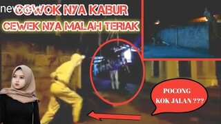 PRANK POCONG TAKUTI ORANG PACARAN !!!