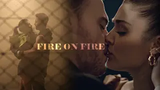 eda & serkan / fire on fire