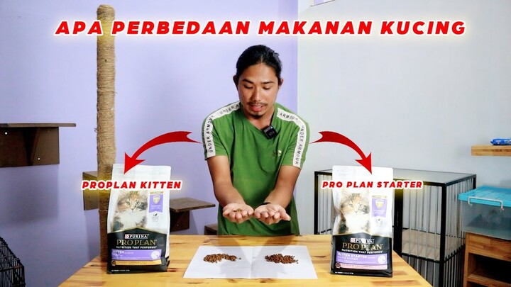 Apa Perbedaan Makanan Kucing ( PROPLAN KITTEN & PROPLAN STARTER )