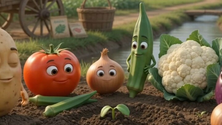 आलू टमाटर और बाकी सब्ज़ियों का अनोखा बगीचा 🥔🍅🌱 | #Shorts #short #viral #bilibilishorts